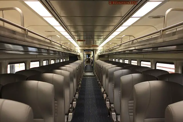 amtrak coach seats
